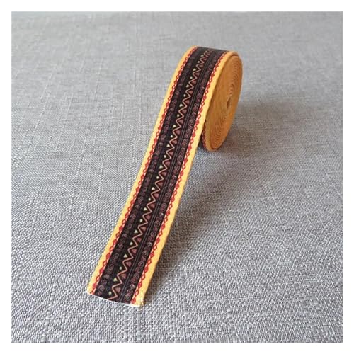 Gurtband 5 Yards Breite 1 Zoll 25mm Gurtband Gurtbänder Seil Hund Haustier Halsband Leine Geschirr Rucksack Tasche Kleidungsstück Nähen DIY Geldbörse Zubehör(Brown) von QYGCYOO