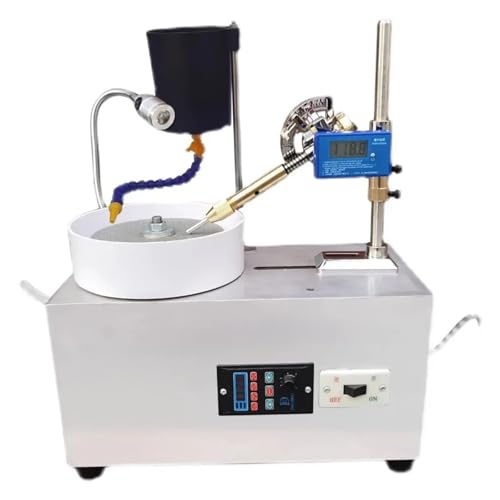 Schmuckpolierer Digitalanzeige-Edelsteinschleifmaschine, Schmuck-Jade-Gesichtsringschleifmaschine, Schnellschleif- und Poliermaschine Geringe Vibration(Digital display) von QZCX