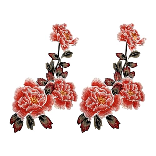 2 PCs Schöne Blütenflecken Eisen Auf Flecken Nähen Blumen Für Kleidung Jeans Rucksäcke Dekorationen Blumen Nähen Bestickter Eisen An/nähen Auf 2 PCs Schöne Blütenflecken Eisen Auf Flecken Nähen Blumen Für Kleidung Jeans Rucksäcke Dekorationen Blumen Nähen Bestickter Eisen An/nähen Auf von Qaonsciug