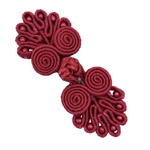 Chinesische Knöpfe Verschluss Knoten Verschluss Nähen Perlen Cheongsam Hemd Strickjacke Kleidung von Qaonsciug