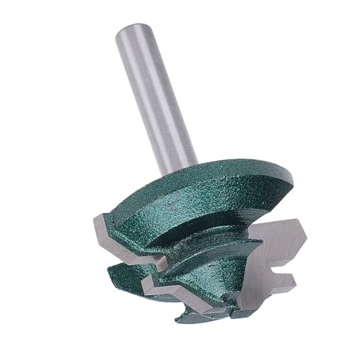 45 -Grad -Lock -Gehrer -Router Bit Effizientes Holzbearbeitungswerkzeug Zum Erstellen von Holzschubladen Schränke Holz MDF 6mm Schaft 1 3/8 Zoll Durchmesser von Qcwwy