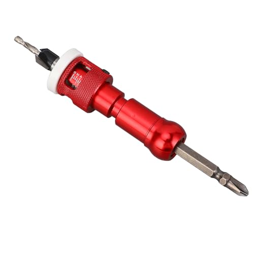 Einstellbare Tiefenstopp -Countersink -Bohrer -Bit Effiziente Spiralschneidung für Holzbearbeitung Elektrobohrer 6542 Schneider für Handbohrer von Qcwwy