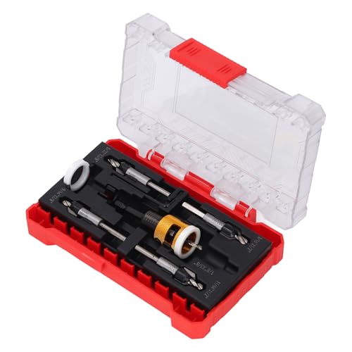 Hex Shank Countersink Drill Bit Set Sturdy Alloy Schneidkanten Präzision Bearbeitet （精密加工） Bohrer, Counter -Sinker -Bohrer -Bit für Sperrholz- und Decking -Projekte von Qcwwy