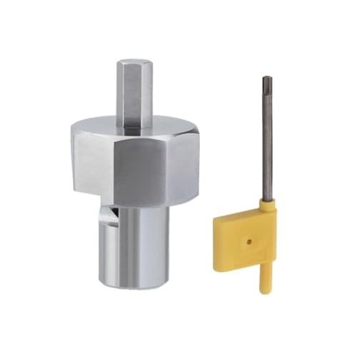 Qeortohers Bench Dog Hole Chamfer Reamer Tool,Stainless Steel 19mm 20mm Bench Dog Hole Drills Trimm Shaping Chamfer Reamer For Electric von Qeortohers