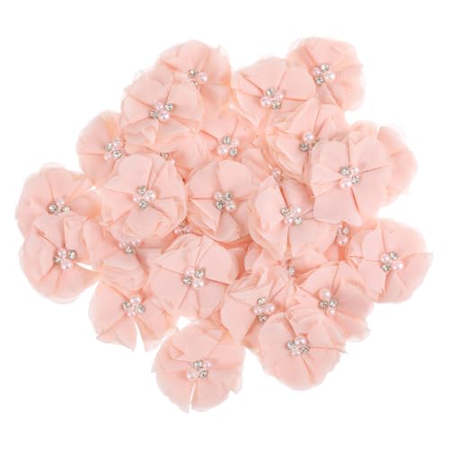 30 Stück Strass-Perlen, Aprikosenfarbe, Chiffon-Blume, 5,1 cm, Stoffblumen, Nähapplikationen, Verzierungen für Kleidung, Kleider, Bastelarbeiten, Hochzeits-Stirnbänder, Blume, Party-Dekoration 30 Stück Strass-Perlen, Aprikosenfarbe, Chiffon-Blume, 5,1 cm, Stoffblumen, Nähapplikationen, Verzierungen für Kleidung, Kleider, Bastelarbeiten, Hochzeits-Stirnbänder, Blume, Party-Dekoration von QfwdfcTrenz