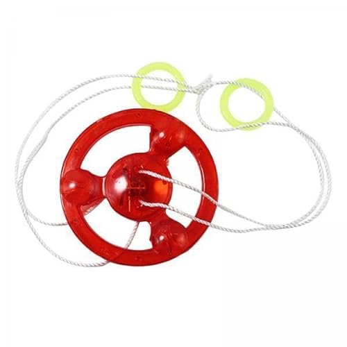 Qianly 3X Kreativer Rotierender, Rotierendes Rad, Zugschnur Schwungrad Pfeife Klassisch von Qianly