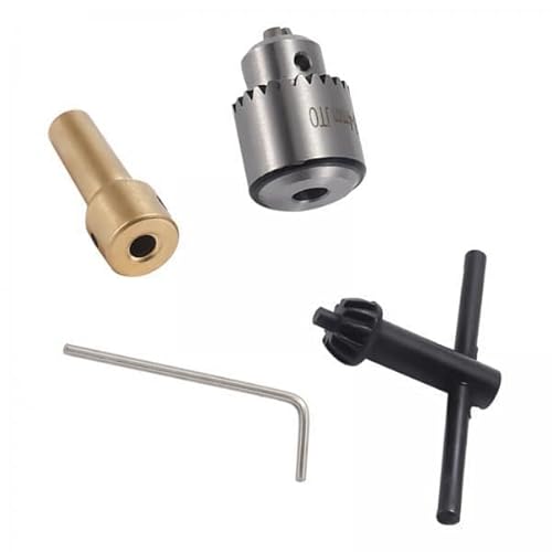 Qianly 3x Elektrisches Schlagbohrfutter + 3,17 Mm Motorwellenbohrer für Rotationswerkzeuge Qianly 3x Elektrisches Schlagbohrfutter + 3,17 Mm Motorwellenbohrer für Rotationswerkzeuge von Qianly