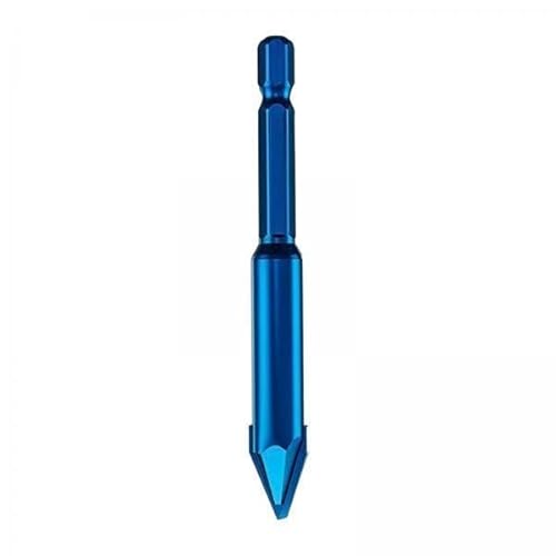 Qianly 5 X Exzentrischer Bohrer mit Krummer Spitze, Sechskantschaft, Scharfer Und Effizienter Bohrer Aus Legiertem Stahl mit Hoher Härte für Zement, Beton, M Qianly 5 X Exzentrischer Bohrer mit Krummer Spitze, Sechskantschaft, Scharfer Und Effizienter Bohrer Aus Legiertem Stahl mit Hoher Härte für Zement, Beton, M von Qianly