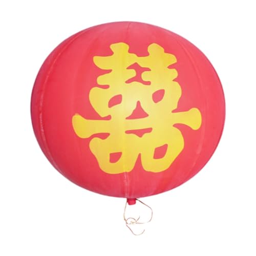 Qianly Großer Roter Ballon Aus Latex, 119,4 Cm Durchmesser für Outdoor Events, Style A von Qianly