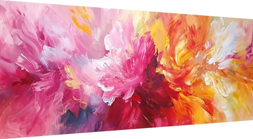 Diamond Painting xxl 200x80cm, 5D DIY Diamant Painting Bilder Abstrakt Diamand Painting Kinder mit Diamond-Painting Zubehör, Groß Diamant kunst Basteln Erwachsene, Home Décor Malerei von Qiaoqoo