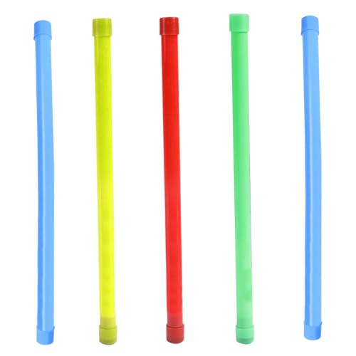 QmjdDymx Groan -Röhrchen, 5pcs Groan Tube Rauschhersteller Lärm Funny Maker Toy Plastik Kunststoff Sensorisches Bubble -Röhrchen -Party Gunst für Kinder Erwachsene kichern, zufällige Farbe 15,9 Zoll von QmjdDymx