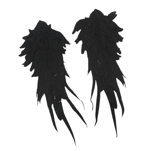 2 Lose Nähen Flügel Gestickte Patches Cosplay Party Dekorative Applikationen Für Einzigartige Kleidung Dekoration von Qsvbeeqj