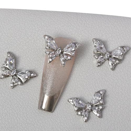 Schmetterling Nägel Kunst Funkelnde Nagel Diamant Metall Nagel Ohrstecker Nageljuwelen Für Nageldekorationen Nagelschmuck von Qsvbeeqj