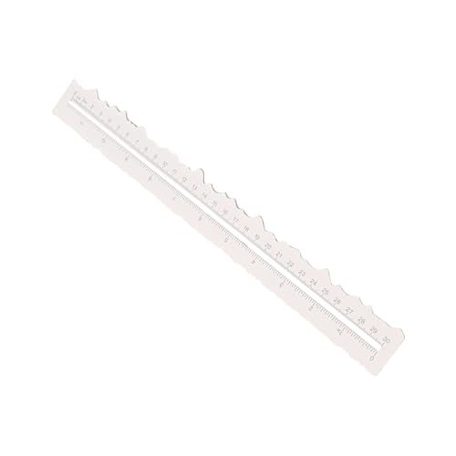 Unregelmäßiger Gezackter Herrscher Metallpapier Reißen Lineal Craft Lineal 12inch Deckle Bestrittene Herrscher Der Herrscher Für Die Kartenherstellung Misst Unregelmäßiger Gezackter Herrscher Metallpapier Reißen Lineal Craft Lineal 12inch Deckle Bestrittene Herrscher Der Herrscher Für Die Kartenherstellung Misst von Qsvbeeqj