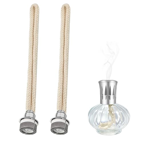 2 PCS Duftlampe Docht mit Katalytischem Brenner, Lampe für Duftöl Öllampen Docht Duft Öllampe Ersatzdocht Tauchsieder Diffusor für Katalytischer Brenner Diffusor Aromatherapie Heim Dekoration (Set B) von Qtksceadlnce