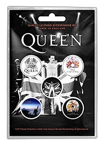 Button Set - Queen Freddie von Rock Off