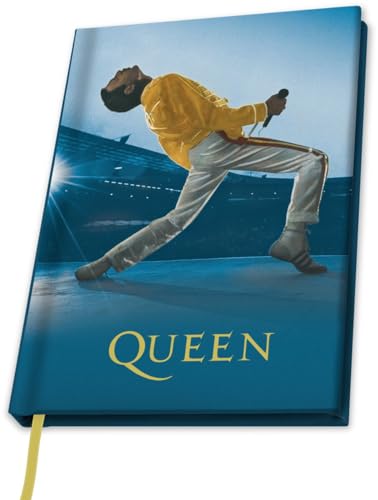 Queen Wembley Unisex Notizbuch multicolor Papier Bands von Queen