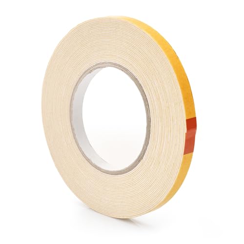 Quest Doppelseitiges Klebeband - 11mm x 10m - Montageband, Doppelkebeband - ideal für Treppenkanten, Bodenleisten, Sockelleisten - ohne Bohren, extra stark von Quest