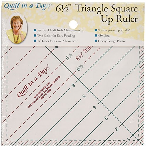 Quilt in a Day Dreieckiges Lineal, Originalversion, 1-Pack von Quilt in a Day