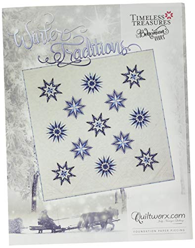 Quiltworx - Judy Niemeyer Quilting JNQ00240P1 Winter Traditions Pattern, None von Quiltworx - Judy Niemeyer Quilting