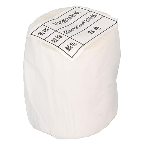 Qukaim Thermo-Etiketten, selbstklebend, Mehrzweck-Etiketten, wasserdicht, Thermodruckerpapier, 50 x 30 mm, 230 Etiketten pro Rolle von Qukaim