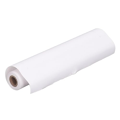 Qukaim Thermopapierrolle, A4, Thermodrucker-Papierrolle, Mehrzweck-Thermopapier, 500 mm x 2 mm, Schwarz/Silber, ideal für Büro, Schule und Zuhause, 1 Rolle von Qukaim