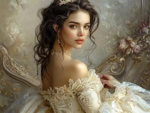 Erwachsene Diamond Painting DIY 5D Voll Bohren Set Elegante Edle Prinzessin Bild Diamant Gemälde Diamant Malerei Arts Craft Perfekt Für Entspannung Und Decor Quadratischer Diamant 85x115cm AE1706 Erwachsene Diamond Painting DIY 5D Voll Bohren Set Elegante Edle Prinzessin Bild Diamant Gemälde Diamant Malerei Arts Craft Perfekt Für Entspannung Und Decor Quadratischer Diamant 85x115cm AE1706 von Quxaoqiao