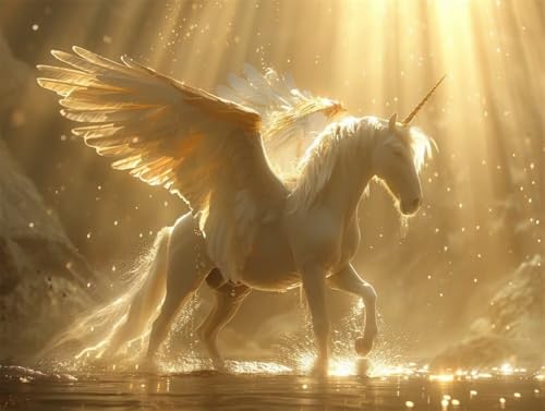 Erwachsene und Anfänger Diamond Painting DIY 5D Voll Bohren Set Heiliger Pegasus Bild Diamant Gemälde Diamant Malerei Arts Craft Perfekt Für Entspannung Und Decor Quadratischer Diamant 25x35cm AE2331 Erwachsene und Anfänger Diamond Painting DIY 5D Voll Bohren Set Heiliger Pegasus Bild Diamant Gemälde Diamant Malerei Arts Craft Perfekt Für Entspannung Und Decor Quadratischer Diamant 25x35cm AE2331 von Quxaoqiao