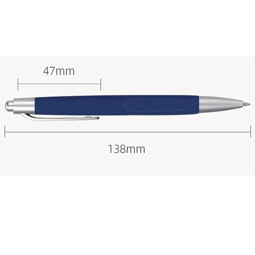 Qxmiguel Gelschreiber 2 stücke Gel Stift 13,8 cm Kunststoff Shell Push Action Kugelschreiber 7g Konferenz Büro Unterschrift Stift Klassenzimmer Schreiben stift 0.5mm von Qxmiguel