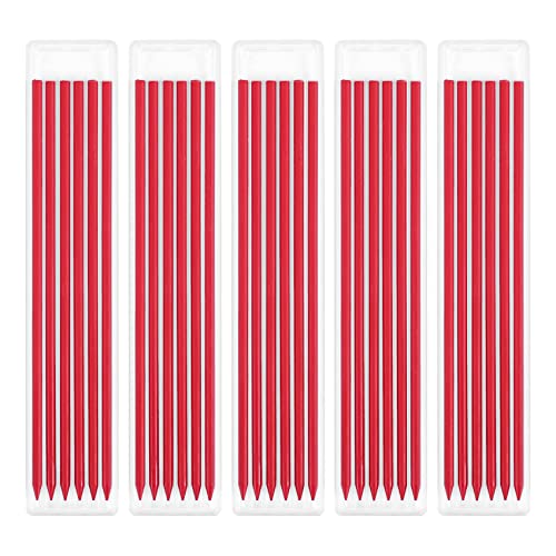 Qyrugcxs Tiefes Loch Druck Bleistift Marker Markierung Werkzeug, Bleistift Minen für, Rot von Qyrugcxs