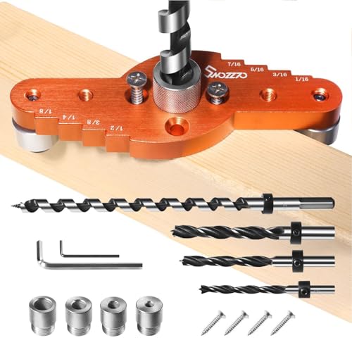 Shelf Bracket Installation Jig Kit, Doweling Floating Shelf Jig Kit, Shelf Installation Drill Guide, Floating Shelf Centering Jig, Shelf Bracket Drill Bit Set, Installation Drill Guide For Shelves von Qzdtue