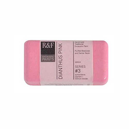 R&F Encaustic 40ml Paint, Dianthus Pink by R&F Encaustic Paints von FR