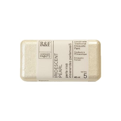 R&F Encaustic 40ml Paint, Iridescent Pearl by R&F Encaustic Paints R&F Encaustic 40ml Paint, Iridescent Pearl by R&F Encaustic Paints von R&F