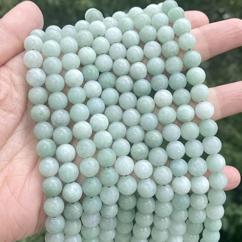 Natürliche Matte Jaspis gefrostete Achate Jade Quarz Türkise Stein Runde Spacer Perle für Schmuckherstellung Armband von RAEF