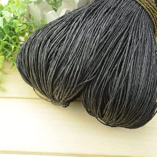 RAEF 500g 600meter Sommer Bast Garn Häkeln Natürliche Papier Stroh Fäden Handwerk Für DIY Stricken Hut Handtasche Geldbörse Korb Rattan Material von RAEF