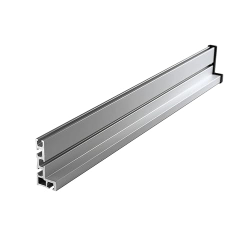 RAHBI Aluminium-Fräszaun, Typ 75, T-Schiene, Holzbearbeitungs-T-Schienen, Gleithalterungen, Gehrungslehre, Zaun, DIY-Holzbearbeitungswerkzeuge, 600800mm leisurely(600mm) von RAHBI