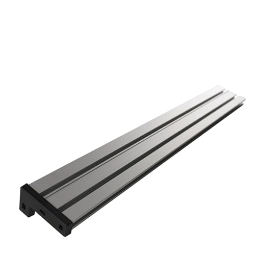 RAHBI Aluminium-Fräszaun, Typ 75, T-Schiene, Holzbearbeitungs-T-Schienen, Gleithalterungen, Gehrungslehre, Zaun, DIY-Holzbearbeitungswerkzeuge, 600800mm leisurely(600mm) von RAHBI