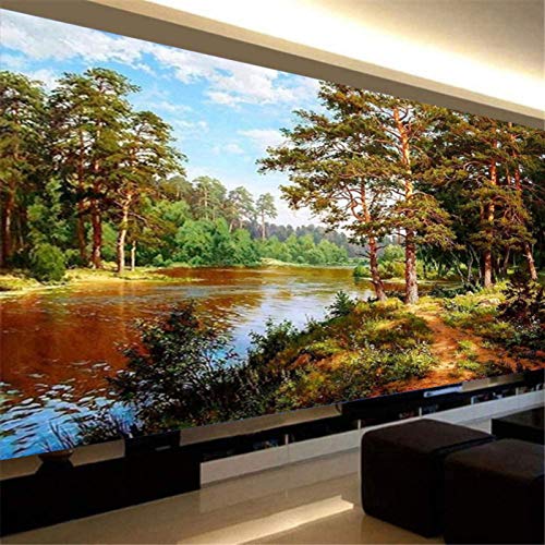 RAILONCH DIY Diamond Painting 5D Diamant Painting Landschaft Set Full Drill Stickerei Groß Bilder Diamonds Malerei für Home Wand Dekor (100x40cm) von RAILONCH