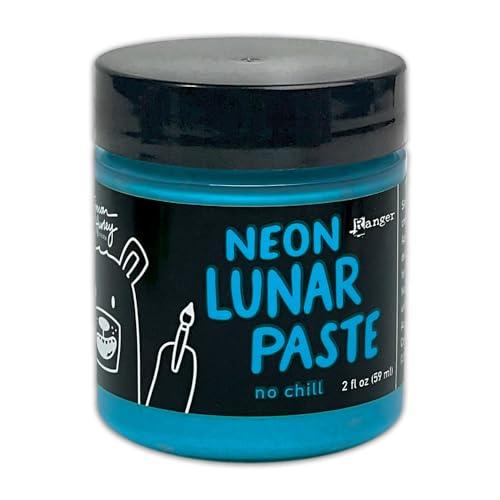 Ranger HUA86178 No Chill Neon Mondpasten, 57 ml Schablonenpaste, blau, Einheitsgröße von Ranger