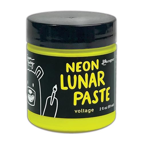 RANGER INDUSTRIES HUA86192 Voltage Neon Mondpasten, 57 ml Schablonenpaste, gelb, Einheitsgröße von Ranger