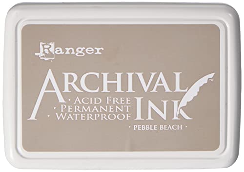 RANGER INDUSTRIES Pebble Beach 617147 Archival Ink Pads Ranger – ArchivalTM Stempelkissen, 2 x 3 inches von Ranger