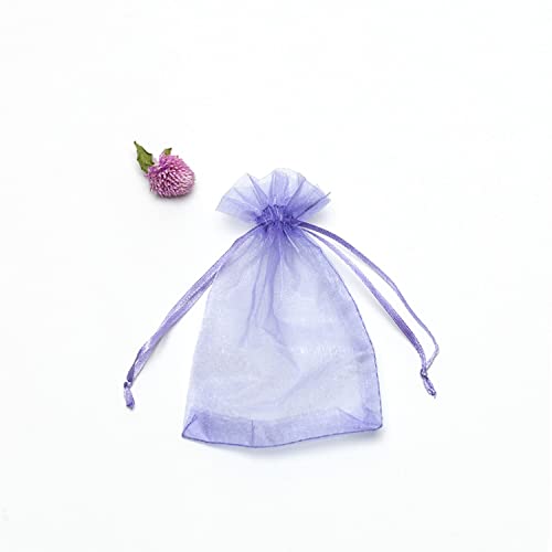 RAPECOTT Organza-Säckchen, Organzabeutel, Organzabeutel, Schmuckbeutel, Hochzeitstüten, Lavendelbeutel, Organzabeutel, Geschenkbeutel, Geschenkbeutel, Kordelzugbeutel, 100 Stück von RAPECOTT