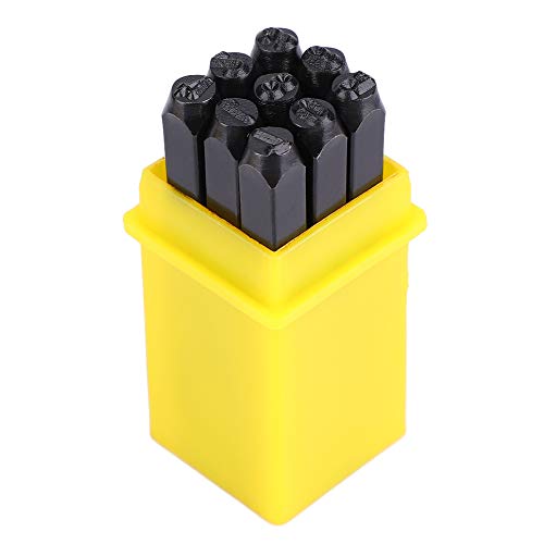 3 Teile + Gehäuse mit Werkzeug-Set aus Metall aus Karbonstahl – Gehäuse – Markierung aus Metall und Schmuck aus Leder – einfach zu bedienen – 36 Stück 3 Teile + Gehäuse mit Werkzeug-Set aus Metall aus Karbonstahl – Gehäuse – Markierung aus Metall und Schmuck aus Leder – einfach zu bedienen – 36 Stück von RASTKY