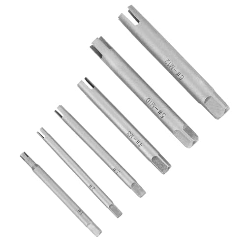 SEDY SABRO-ID Easy Out Broken Torny Entfernung, Hochgeschwindigkeitsstahlschraube Extraktin (6PCS) von RASTKY