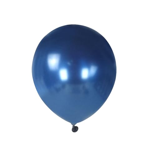 RAYSOONER Perlmuttblaue Luftballons, 25,4 cm, für Mottoparty-Dekoration, 100 Stück von RAYSOONER