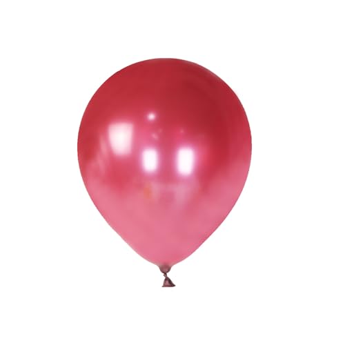 RAYSOONER Perlroter Luftballon, 25,4 cm, für Mottoparty-Dekoration, 100 Stück von RAYSOONER