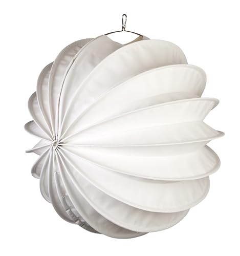 Lampion Barlooon I Wetterfester Lampion I Grösse L (Ø 70 cm) (weiss) von RB-Edelstahl Design