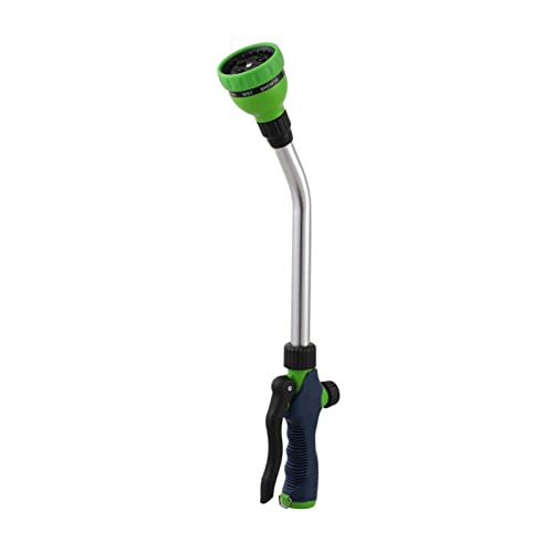 RBRFACAEX Garten Langer Pole Water Gun Justierbare acht Arten Duschmodus Spray Bewässerungstool Befriedigung der Bewässerungsanlage, Autowäsche, sauber von RBRFACAEX