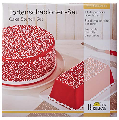 Birkmann 450271 Torten Schablonen-Set Kringel von RBV Birkmann