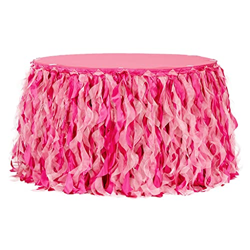 RCZ Decor 8375us Tischrock, Fuchsia von CV Linens